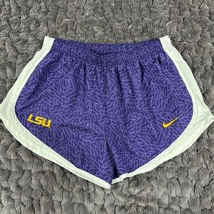 Nike LSU running shorts